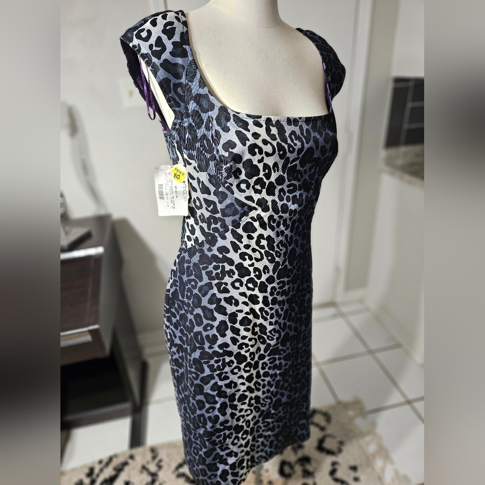 NWT! Jessica Simpson Leopard Print Dress Size 8